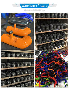 自動車用ユニバーサル編組ホース耐熱ラジエーターシリコンホースパイプ車用シリコンラジエーター用 - Product Image 5