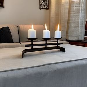 Candelabros artesanales antiguos de bajo precio Acabado colorido Excelente uso para decoración de Navidad y bodas 2024 - Product Image 1