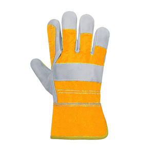 Guantes DE TRABAJO hechos a medida Guantes de trabajo de cuero protectores de manos de alta calidad de Keembro - Product Image 2