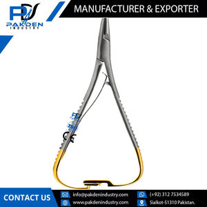 Porte-aiguille Mathieu léger sur mesure de qualité supérieure Source d'alimentation manuelle en acier inoxydable allemand - Product Image 3