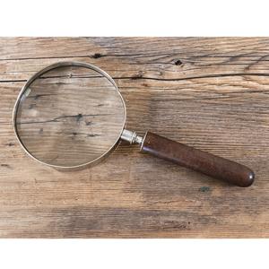 Ready to Ship <b>Desktop</b> Nautical Brass Magnifier with <b>Antique</b> Style Metal Crafted Magnifier Glass For Sale - Product Image 5