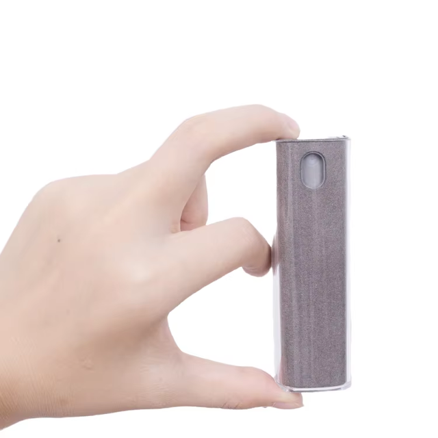 Portable 2-in-1 Microfiber Screen Cleaner Spray for Phone Tablet Laptop TV-Sustainable Anti-dust Touch Screen Cleanser