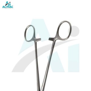 ALMAC Fiable Rampley Sponge Holding Forceps Instrumento quirúrgico avanzado para uso clínico en quirófanos y médicos - Product Image 6