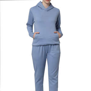 100% Cotton Made Lightweight Women <b>Track</b> Suits Custom Logo Design Women <b>Track</b> Suits for Adults <b>t</b> long length women's seT - Product Image 1