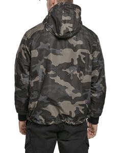 Chaqueta Anorak Personalizada al por Mayor, de Alta Calidad, Ecológica, Impermeable, 100% Poliéster, con Media Cremallera y Cuello Alto para Hombre - Product Image 2