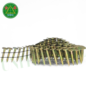 Prix compétitifs pour 1-1/4 pouces anneau acier bobine clous pour toiture 7200pcs damier/tête plate Style lisse pour toiture Vietnam - Product Image 5