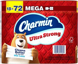 CharminUltra Strong Toilet Paper 18 Mega Rolls, 220 <b>Sheets</b> Per Roll - Product Image 4