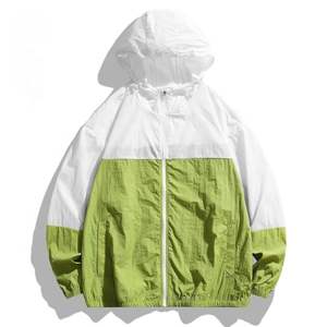 Veste coupe-vent décontractée pour homme et femme, dernier style, coupe-vent et sublimée, fermeture éclair, vestes légères - Product Image 1