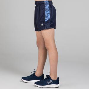 กางเกงขาสั้นผ้าโพลีเอสเตอร์สำหรับผู้ชายเอวกลางแบบถักผ้าใบพิมพ์ซับลิเมชันแบบปิดพิมพ์ลายมีเชือกผูก - Product Image 5