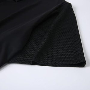 ชุดกีฬากอล์ฟแขนสั้นสำหรับผู้ชายและผู้หญิงเสื้อโปโลผ้าพิมพ์โลโก้ - Product Image 3