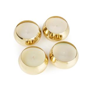 Vela de tarro de oro redondo de Metal perfumado, vela aromática de mezcla de soja, vela perfumada sin humo, decoración del hogar, eventos, regalos de relajación - Product Image 1