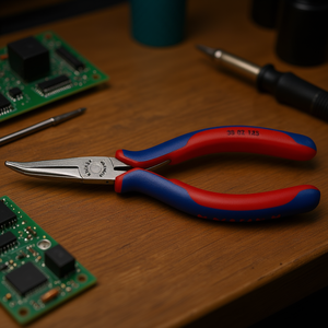 สำหรับคีมอิเล็กทรอนิกส์ของ Knipex หัวคีมขัดเงา ด้ามจับแบบหลายส่วน - Product Image 3