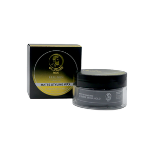 Estilo de cabello natural para hombre multimillonario I Ultimate Mega Hold y acabado mate I para todo tipo de cabello I Looks mate - Product Image 1