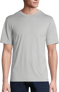 Moda desgaste algodón poliéster liso manga corta Camiseta alta calidad hombres camiseta diseño personalizado fabricante camisetas - Product Image 5