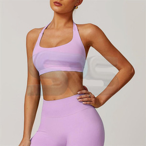 Women Sports Bra Seamless Yoga Fitness Bra <b>Adjustable</b> <b>Strap</b> Gym Workout Top Custom Logo Wholesale Activewear - Product Image 5