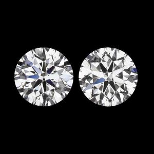 Pair of 3.00mm to 5.00mm Lab Grown Cut Diamonds VS Clarity IGI GIA Certified Eco-friendly Loose <b>Jewelry</b> Proposal Ring Earrings - Product Image 3