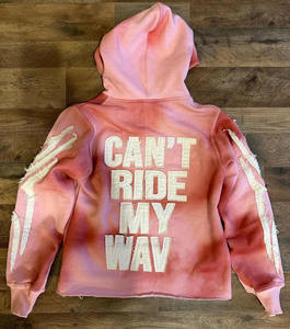 Sudaderas con capucha bordadas para hombre con diseño de logotipo propio 2025 para ropa informal, suéter hecho con Material de alta calidad, sudaderas con capucha a la moda para hombre - Product Image 5