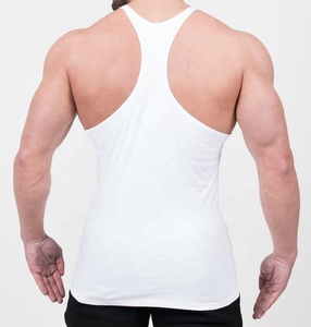 Camisetas sin mangas de algodón para gimnasio para hombre, ropa deportiva para culturismo, estampado de logotipo OEM, tejido con diamantes de imitación transpirables - Product Image 6
