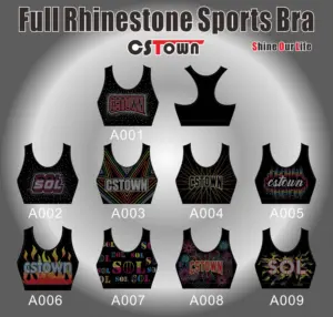 Fabricante Cheerleading Practice Wear Cheer Bra con All-star Cheerleader Practice Uniform Sexy Falda - Product Image 5