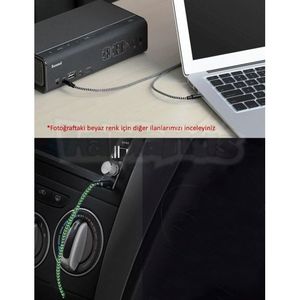Câble audio tressé Diwu 3,5 mm mâle-mâle 1 m en cuivre pur pour audio professionnel et haut-parleur - Product Image 6