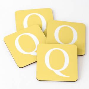 Sous-verre imprimé en bois/acacia sur bois de thé 4 pièces sous-verre en ardoise napperons ustensiles de cuisine - Product Image 5