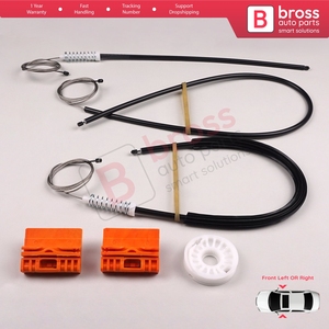 Kit de réparation de lève-vitre électrique BWR776 pour porte avant Touareg MK1 7L Cayenne 9PA 955 957 2002-2010 7L0837461 62 - Product Image 3