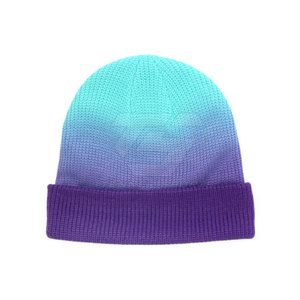 Gorros de invierno a la moda, hechos de algodón/lana, gorros jacquard de color personalizado a bajo precio. - Product Image 3