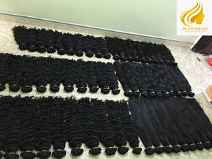 Cheveux vietnamiens bruts non traités Remy raides de haute qualité pour la fabrication de perruque produit de vente Flash - Product Image 4