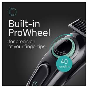 ชุดอุปกรณ์อเนกประสงค์ All-In-One Style Kit Series 3 3470 ชุดตัดแต่งขน 7-in-1 สำหรับผู้ชาย ประกอบด้วยเครื่องเล็มหนวดเครา หู และจมูก พร้อมปัตตาเลี่ยนตัดผม ใช้พลังงานจากแบตเตอรี่ - Product Image 4