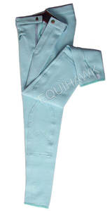 Pantalones de Montar a Caballo de Punto de Algodón Premium y Jodhpur con Bolsillo Cruzado, Corte Ajustado, Cierre de Cremallera, Diseño Personalizado - EQUIHAWK - Product Image 4