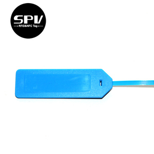 Bằng chứng giả mạo UHF <span class=keywords><strong>chip</strong></span> ISO18000-C Zip Tie dùng một lần con dấu RFID impinj MONZA m730 Cáp nhựa tag - Product Image 2