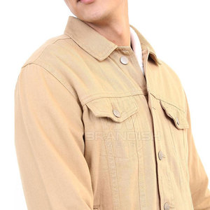 Veste d'hiver respirante personnalisée de grande taille pour hommes Veste en jean à bas prix de haute qualité avec logo personnalisé imprimé pour hommes - Product Image 6
