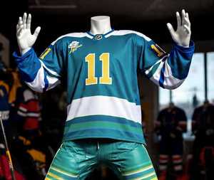 Venta al por mayor directo de fábrica equipo deportes en blanco 100% poliéster transpirable secado rápido camisetas de hockey sobre hielo para adultos 2025 - Product Image 3