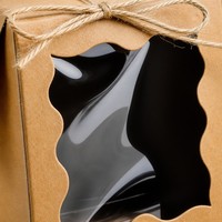 Boîte cadeau en papier kraft, boîte rigide pour emballage de bonbons, boîte personnalisée avec logo, boîte pour cadeaux de mariage