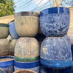 Poterie Vietnam émaillée jardinières en céramique décorations pour la maison jardin du fabricant vietnamien poterie - Product Image 1