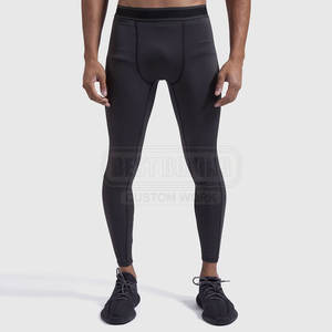 Legging de gymnastique pour hommes en tissu doux pour l'entraînement à la course et la gymnastique quotidienne - Product Image 1