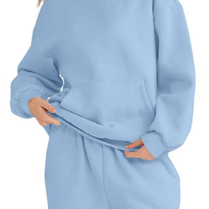 Sudadera con capucha de gran tamaño para mujer Parche de corazón Parejas Sudaderas con capucha Sudaderas Heavyweight Pullover Sudadera con capucha de manga larga para mujer - Product Image 6