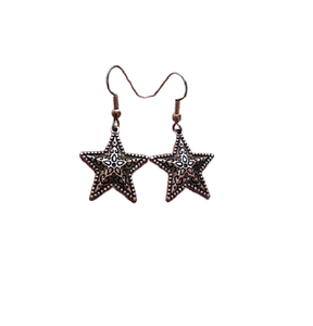 Tendencias en pendientes 2024, tendencias en joyería para comprar ahora, pendientes para niñas, venta al por mayor, pendientes florales geométricos indios hipoalergénicos - Product Image 2