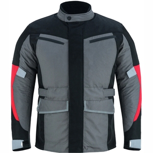 Nuevo 2025 personalizado hombres deportes seguridad transpirable Motor bicicleta chaqueta de cuero hombres montar motocicleta chaqueta - Product Image 1