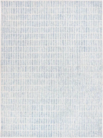 Tapis en laine moderne fait à la main de luxe 8x10 tapis bleu espace Unique pour chambre salle à manger décoration de la maison Premium