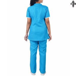 Uniformes médicos de hospital de algodón y poliéster para mujer, uniformes personalizados cómodos de manga corta para Hospital, uniforme de enfermera - Product Image 2