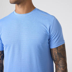 Ensemble de sport respirant 2 pièces pour homme : short de course et t-shirt en coton tricoté, idéal pour l'entraînement estival - Product Image 6