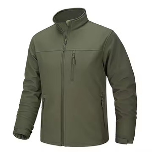 <b>Top</b> 5 Premium Men's Softshell Jacket Waterproof Windproof Breathable with Stand Collar Formal Style for Teens - Product Image 2