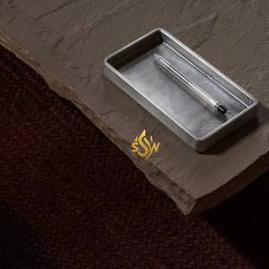 ถาดเสิร์ฟสีเงินแบบกำหนดเองถาดเสิร์ฟทรงสี่เหลี่ยมผืนผ้าทำด้วยมือสำหรับบ้านโรงแรมและบาร์ - Product Image 2