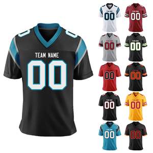 Uniforme de Fútbol Sublimado Personalizado de Manga Corta para Tallas Grandes |   Uniformes de Equipos de Fútbol Americano OEM - Product Image 4