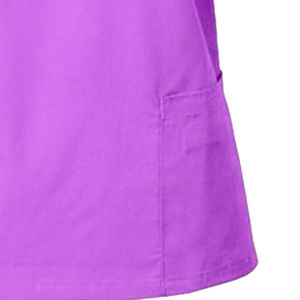 Ensembles d'uniformes d'allaitement pour femmes en gros col montant à manches courtes en toile pour les médecins et les infirmières - Product Image 5