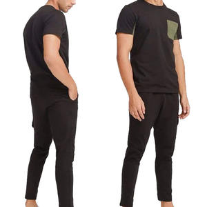 Survêtement en coton 100% pour hommes, ensemble de survêtements d'été écologiques conçus pour l'hiver, les plus vendus - Product Image 5