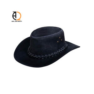 Sombrero Vaquero de Cuero Genuino al por Mayor, Estilo Clásico Unisex, Elegante, Hecho a Mano, Informal, Occidental, Color y Logotipo Personalizados, Sombrero de Primavera/Verano - Product Image 2