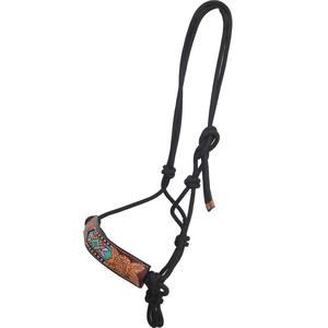 Haute qualité en cuir cheval licou en gros tête collier cheval licou à prix compétitif - Product Image 3