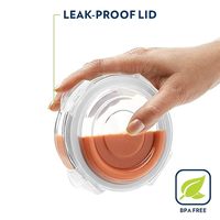 Ensemble de boîtes à lunch en verre borosilicate de qualité supérieure, sans danger pour le four à micro-ondes, compatible lave-vaisselle, pour le bureau, l'école et l'université